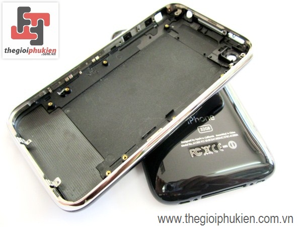 Vỏ IPHONE 3GS - 32G Black ( Kèm vành Inox )